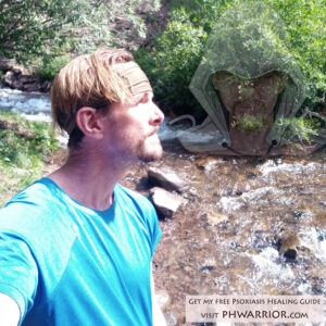 psoriasis healing warrior in nature - I heal psoriasis with diet